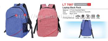 LT7007 Laptop Back Pack (I)