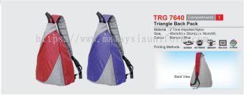 TRG7640 Triangle Back Pack (I)