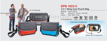 SPB1623-C 2 in 1 Sling Cum Pouch Bag (I)