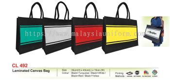 CL 492 Laminated Canvas Bag (i)