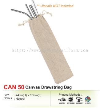 CAN 50 Canvas Drawstring Bag (i)