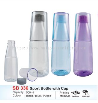 SPORT BOTTLE WITH CUP - SB336 (i)