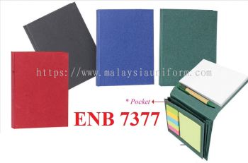 ENB 7377 eco notebook with stationery set