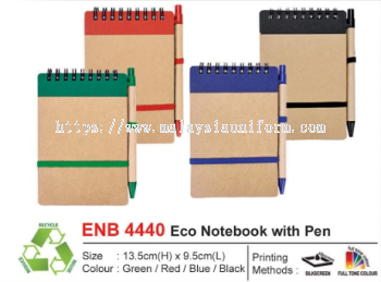 ENB 4440- eco notebook  with pen 