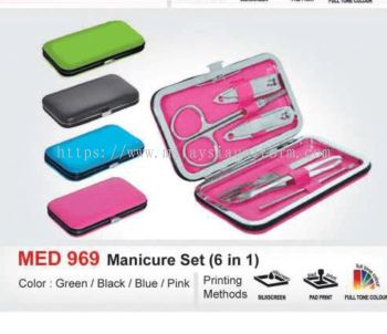 MED 969-Manicure set (6 in1)