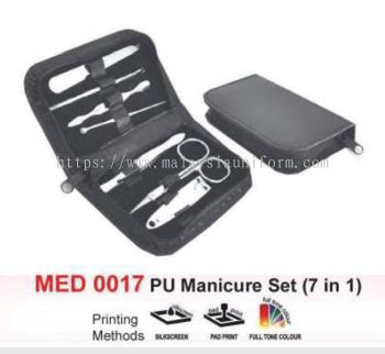 MED 0017-PU manicure set(7 in1)