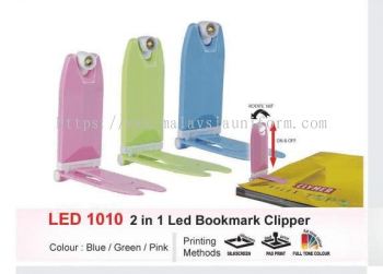 LED 1010- 2 in 1 bookmark  clipper 