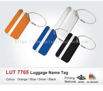 LUT 7765- Luggage name tag 