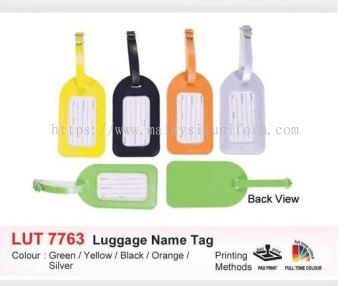 LUT 7763- Luggage name tag 