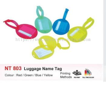 NT 803 -luggage name tag 