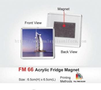 FM 66-arcylic fridge magnet 