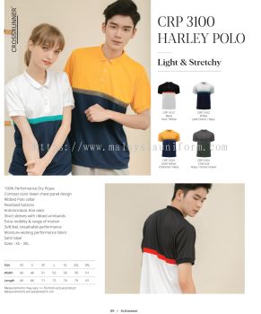 CRP 3100 HARLEY POLO-Light & Stretchy