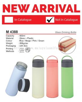 M 4388 Glass Drinking Bottle