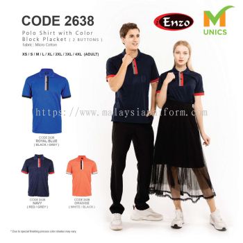 2638 - Micro Cotton Polo Shirt