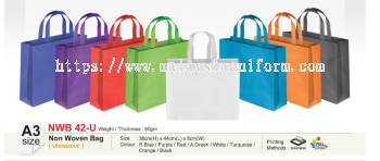 NWB 42 - U Non Woven Bag (i)