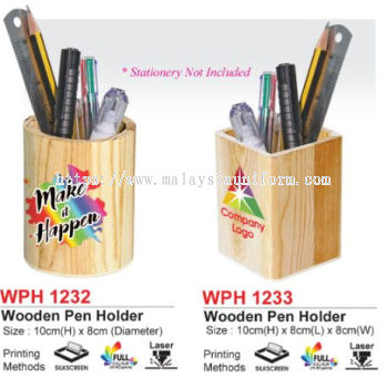 WPH1232 / 1233  Wooden Pen Holder (i) 