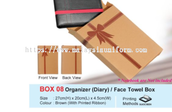 BOX 08 Orananizer (Diary ) / Face Towel Box (i) 
