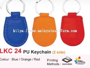 LKC 24 PU Keychain (2 side ) (i) 