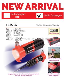 TL 2765 8in1 Multifunction Tool Set(A) 