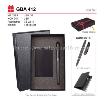 GBA 412 Gift Set