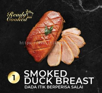 READY COOKED SMOKED DUCK BREAST