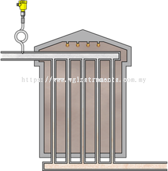 Pressure measurement at the inlet of the primary reformer