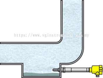 Condensate detection in the water-steam cycle