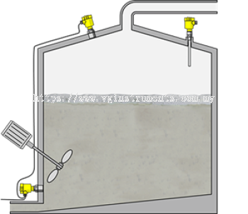 Level, switching and pressure measurement in the conversion process for alcohol production