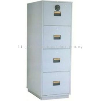 LION 4 Drawer Fire Resistant Cabinet RP3