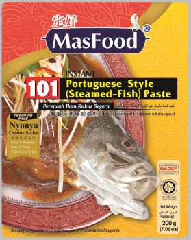 101 PORTUGUESE STYLE (STEAM FISH) PASTE
