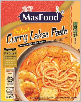 MasFood Instant Curry Laksa Paste