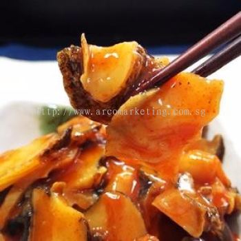 Seasoned Topshell With Korean Chili Sauce / Tsubugai Kim Chee (Halal Certified)