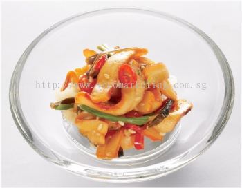 Ika Sansai / Seasoned Squid Slice With Vegetables (Halal Certified)