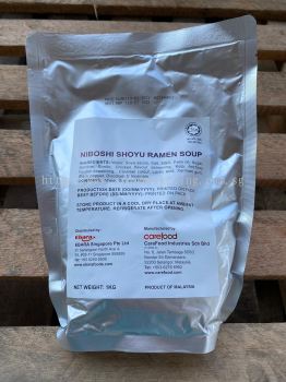 Ebara Niboshi Shoyu Ramen Soup Base 1kg (Halal Certified) (12pkt/ctn)
