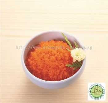 Seasoned Fish Roe Orange / Halal Ebiko Orange / Masago Orange