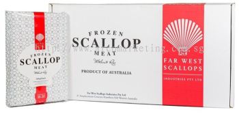 Far West Scallop size 10/20, 20/30, 20/40, 40/60, Pieces 2kg Commercial Pack