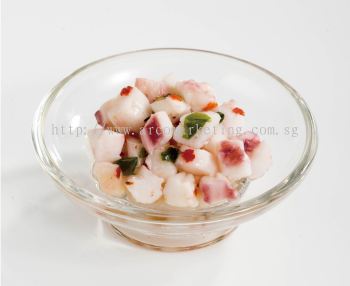Seasoned Octopus With Wasabi Flavor