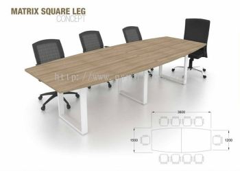 Square Leg Conference Table