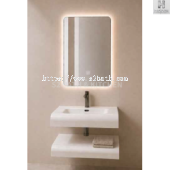 600mm Basin Cabinet Set HBC-22860-W(White)