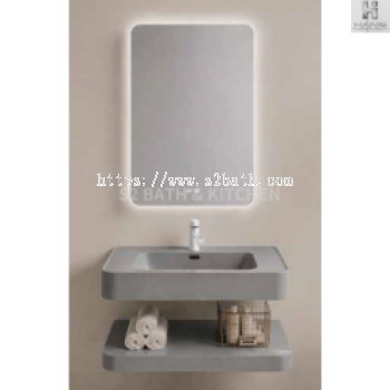 600mm Basin Cabinet Set HBC-22660 (Grey)