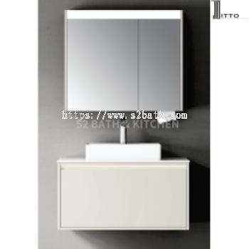 800mm Basin Cabinet Set IT-3324LED-W-80