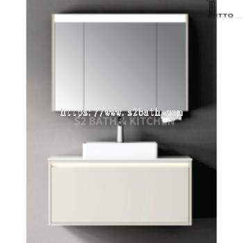 1000mm Basin Cabinet Set IT-3324LED-W-100
