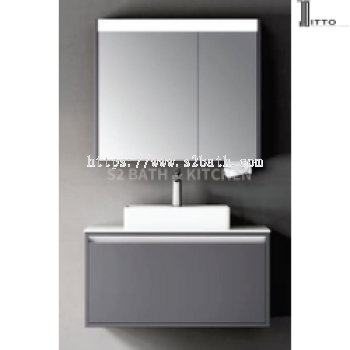 800mm Basin Cabinet Set IT-3324LED-GM-80