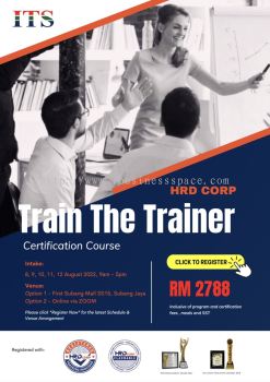 Train The Trainer Certification Course  (TTT)
