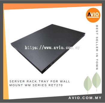 Solid Equipment / Server Rack Tray 270mm(D) x 495mm(W) for Wall Mount WM Series RET270