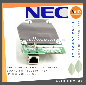 NEC VOIP Gateway Daughter Board for SL2100 PABX Phoneline Phone Line IP7WW-VOIPDB-C1