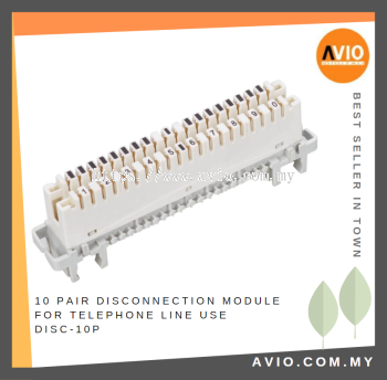 10 Pair Disconnection Module for Telephone Line use DISC-10P