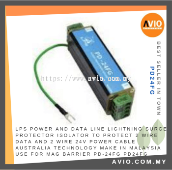 LPS Power and Data Line Lightning Protector Surge Isolator 2x 24V 2x Data Australia Tech MAG Barrier PD 24FG PD-24FG