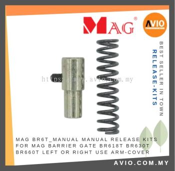 MAG BR6T_Manual Manual Release Kit for Guardhouse MAG Barrier Gate BR618T BR630T BR660T Left or Right use RELEASE-KITS