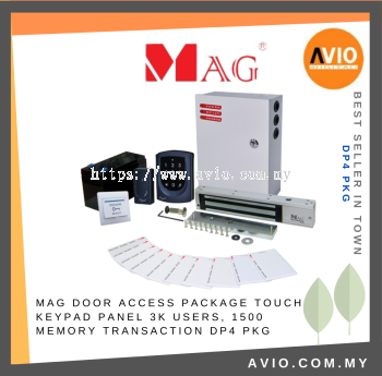 MAG Magnet Standalone Door Access Power Supply Package EM Mifare Card Pin Soyal AR725H AR723U Touch Keypad CDS18 DP4 PKG